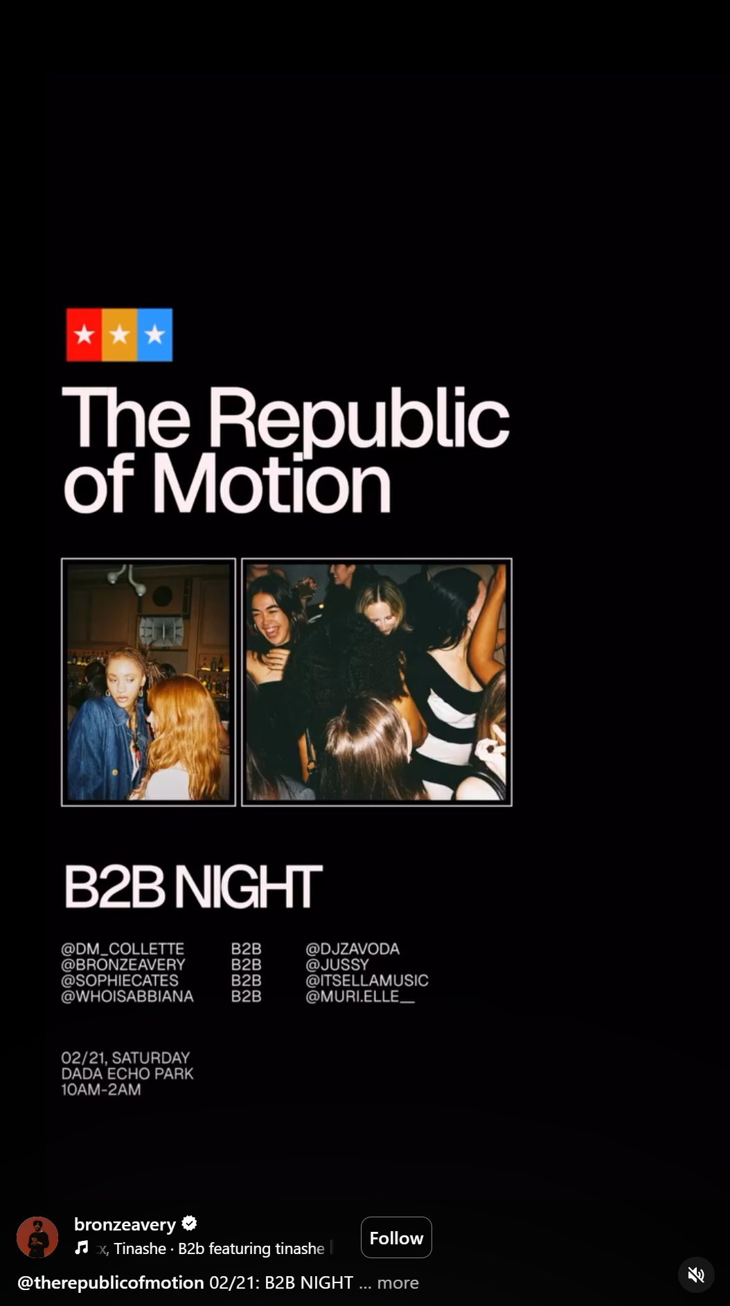 Event flyer